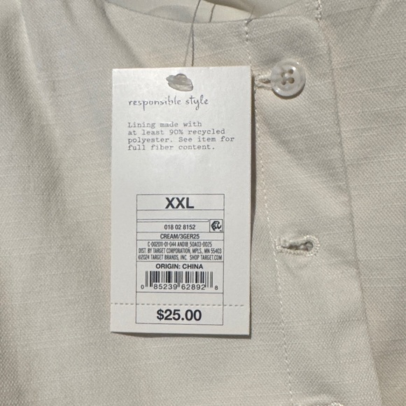 Size XXL Women’s A new day cream vest - Picture 4 of 5